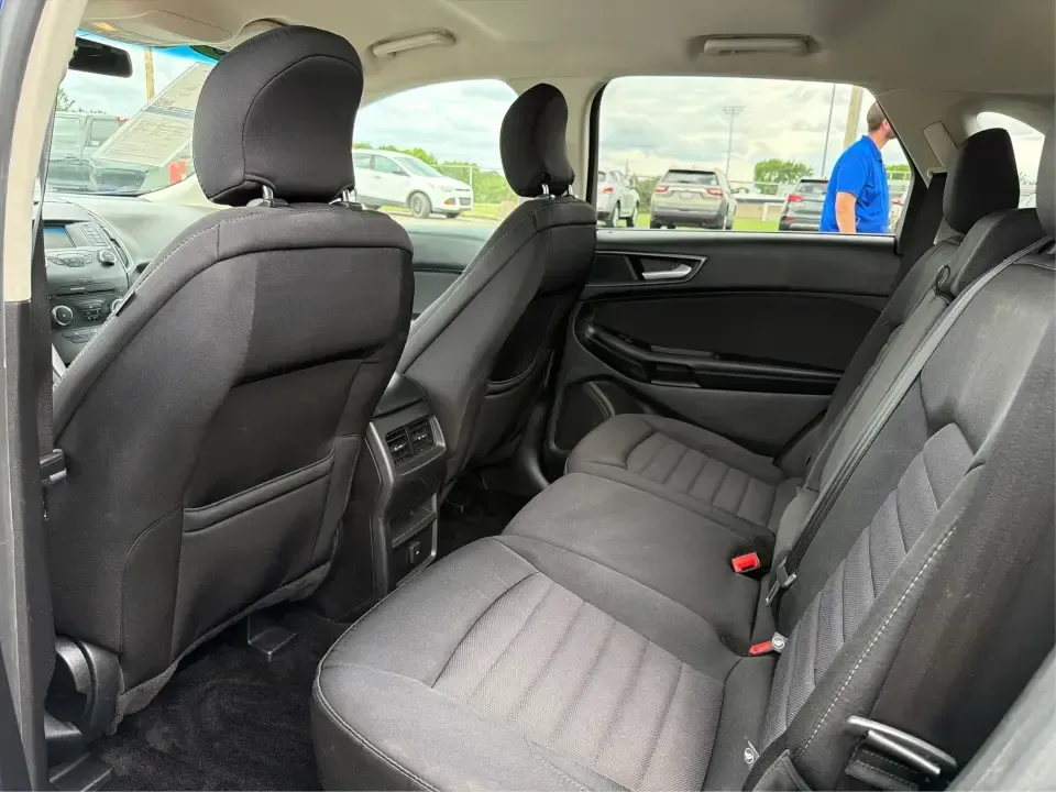 2015 Ford Edge SE FWD (2FMTK3G98FB) with an 2.0L L4 DOHC 16V engine, 6-Speed Automatic transmission, located at 4508 South Dixie Dr, Moraine, OH, 45439, (937) 908-9800, 39.689976, -84.218452 - Need an SUV that fits real life in the Miami Valley-school drop-offs, a steady commute down I75, and weekend errands that somehow turn into a full cargo load? This 2015 Ford Edge SE FWD is built for everyday versatility, with comfortable seating for five, a roomy cabin, and practical tech that helps- Photo#10