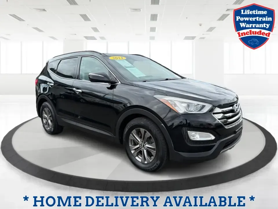 2014 Hyundai Santa Fe Sport 2.4 AWD (5XYZUDLBXEG) with an 2.4L L4 DOHC 16V engine, 6-Speed Automatic transmission, located at 1184 Kauffman Ave, Fairborn, OH, 45324, (937) 908-9800, 39.807072, -84.030914 - If your week looks like school drop-offs, a long commute to Wright-Patterson AFB, and a weekend escape to John Bryan State Park, this SUV fits the rhythm. The 2014 Hyundai Santa Fe Sport 2.4 AWD blends everyday comfort with confident traction, giving Fairborn drivers a practical way to handle Ohio w- Photo#0