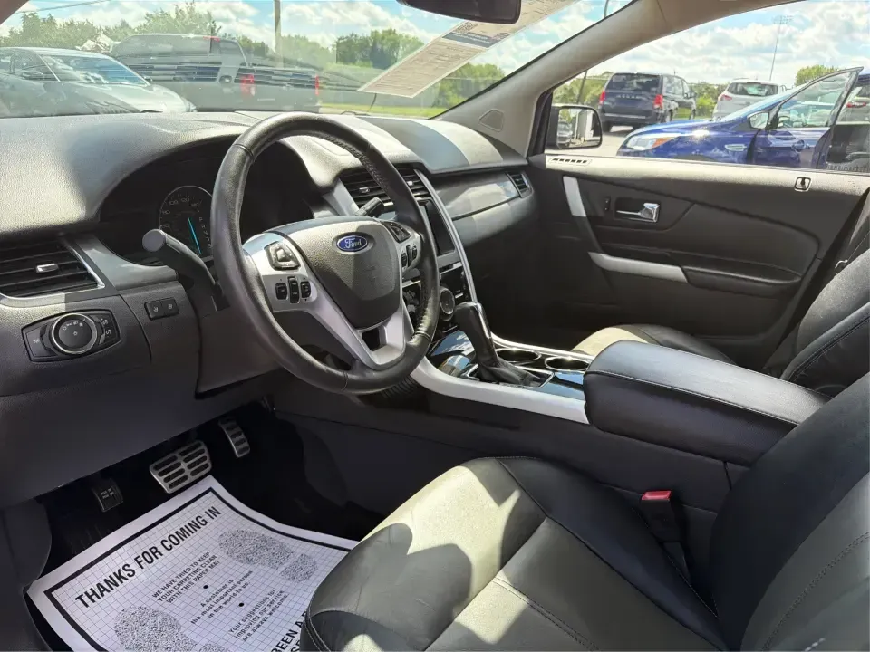 2014 Ford Edge Sport AWD (2FMDK4AK1EB) with an 3.7L V6 DOHC 24V engine, 6-Speed Automatic transmission, located at 8750 N County Rd 25A, Piqua, OH, 45356, (937) 908-9800, 40.164391, -84.232513 - Need an SUV that can handle Ohio weather, busy school weeks, and spontaneous weekend getaways without feeling like a compromise? This 2014 Ford Edge Sport AWD is built for real life-confident on rainy commutes, comfortable for family errands, and ready for road trips from Piqua to Dayton with the po- Photo#9