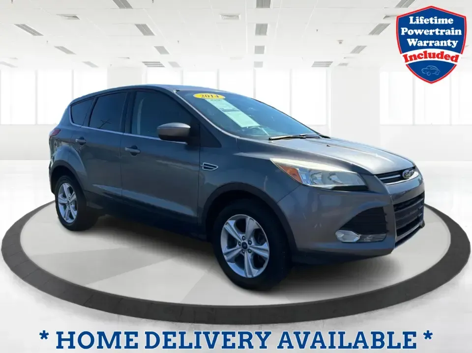 2014 Ford Escape SE 4WD (1FMCU9G93EU) with an 2.0L L4 DOHC 16V engine, 6-Speed Automatic transmission, located at 1951 S Dayton Lakeview Rd., New Carlisle, OH, 45344, (937) 908-9800, 39.890999, -84.050255 - Ready for real-life Ohio driving-school drop-offs, long commutes, and weekend getaways-this 2014 Ford Escape SE 4WD is the kind of compact SUV that fits a busy lifestyle without feeling bulky. Whether you're cruising I-70 toward Dayton, running errands along S Dayton-Lakeview Rd, or packing up for a- Photo#0