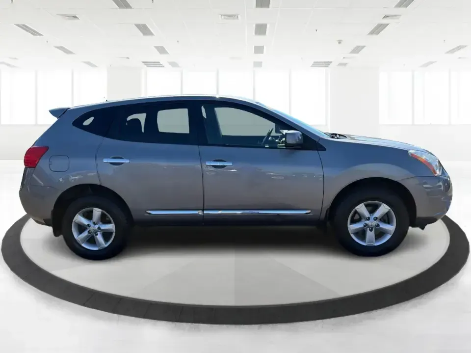 2013 Nissan Rogue S 2WD (JN8AS5MT0DW) with an 2.5L L4 DOHC 16V engine, Continuously Variable Transmission transmission, located at 1951 S Dayton Lakeview Rd., New Carlisle, OH, 45344, (937) 908-9800, 39.890999, -84.050255 - Ready for a smoother daily commute and easy weekend getaways around Clark County? This 2013 Nissan Rogue S 2WD is the kind of practical SUV that fits real life-school drop-offs, grocery runs, and road trips from New Carlisle to Dayton-without feeling bulky or hard to park. Finished in Frosted Steel- Photo#1
