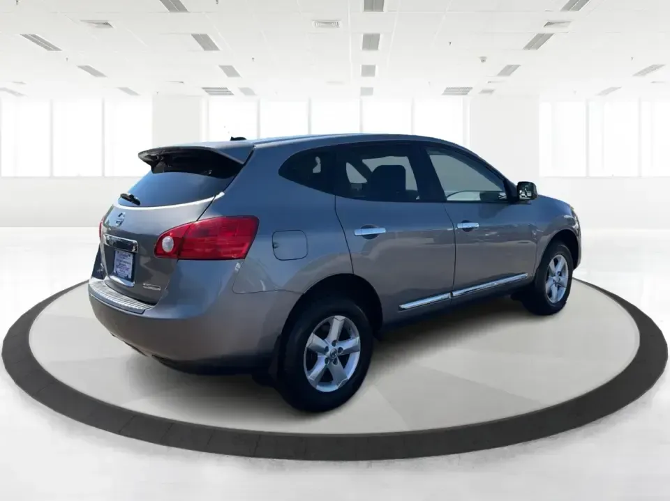 2013 Nissan Rogue S 2WD (JN8AS5MT0DW) with an 2.5L L4 DOHC 16V engine, Continuously Variable Transmission transmission, located at 1951 S Dayton Lakeview Rd., New Carlisle, OH, 45344, (937) 908-9800, 39.890999, -84.050255 - Ready for a smoother daily commute and easy weekend getaways around Clark County? This 2013 Nissan Rogue S 2WD is the kind of practical SUV that fits real life-school drop-offs, grocery runs, and road trips from New Carlisle to Dayton-without feeling bulky or hard to park. Finished in Frosted Steel- Photo#2