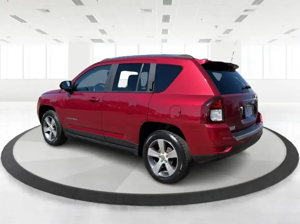 2017 Jeep Compass Latitude FWD (1C4NJCEB2HD) with an 2.4L L4 DOHC 16V engine, CVT transmission, located at 4508 South Dixie Dr, Moraine, OH, 45439, (937) 908-9800, 39.689976, -84.218452 - Weekend plans, daily commutes, and quick getaways around the Miami Valley feel easier when you've got a compact SUV that's comfortable, efficient, and ready for real life. This **2017 Jeep Compass Latitude FWD** in eye-catching **Deep Cherry Red Crystal Pearlcoat** is a smart fit for drivers who wan- Photo#4