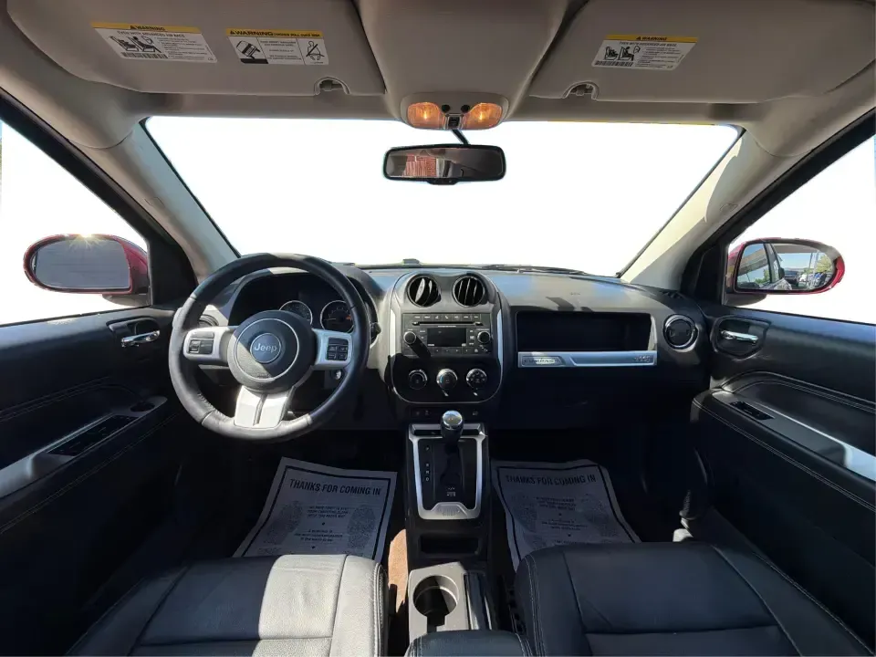 2017 Jeep Compass Latitude FWD (1C4NJCEB2HD) with an 2.4L L4 DOHC 16V engine, CVT transmission, located at 4508 South Dixie Dr, Moraine, OH, 45439, (937) 908-9800, 39.689976, -84.218452 - Weekend plans, daily commutes, and quick getaways around the Miami Valley feel easier when you've got a compact SUV that's comfortable, efficient, and ready for real life. This **2017 Jeep Compass Latitude FWD** in eye-catching **Deep Cherry Red Crystal Pearlcoat** is a smart fit for drivers who wan- Photo#19