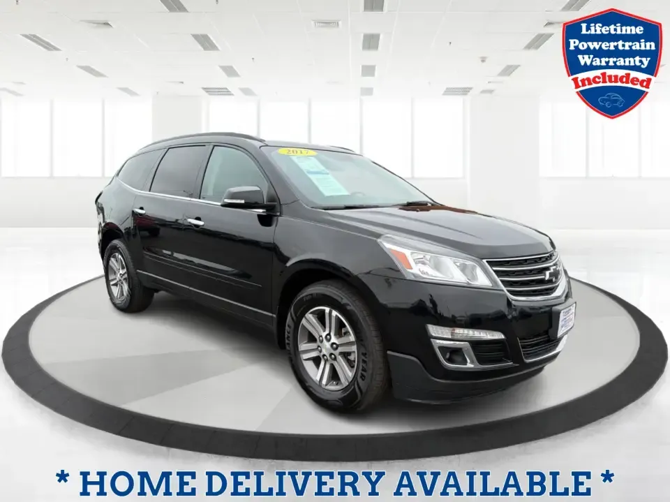 2017 Chevrolet Traverse 2LT AWD (1GNKVHKD4HJ) with an 3.6L V6 DOHC 24V engine, 6A transmission, located at 8750 N County Rd 25A, Piqua, OH, 45356, (937) 908-9800, 40.164391, -84.232513 - Pack up the kids, cue the playlist, and point the hood toward your next weekend at Indian Lake or a day of errands across Miami County-this 2017 Chevrolet Traverse 2LT AWD is built for real life in Piqua. With three rows for up to 7 passengers, confident all-wheel drive for unpredictable Ohio weathe- Photo#0