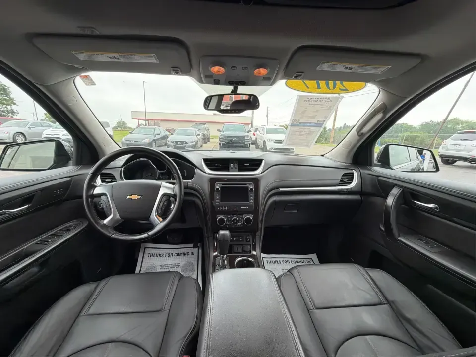 2017 Chevrolet Traverse 2LT AWD (1GNKVHKD4HJ) with an 3.6L V6 DOHC 24V engine, 6A transmission, located at 8750 N County Rd 25A, Piqua, OH, 45356, (937) 908-9800, 40.164391, -84.232513 - Pack up the kids, cue the playlist, and point the hood toward your next weekend at Indian Lake or a day of errands across Miami County-this 2017 Chevrolet Traverse 2LT AWD is built for real life in Piqua. With three rows for up to 7 passengers, confident all-wheel drive for unpredictable Ohio weathe- Photo#22