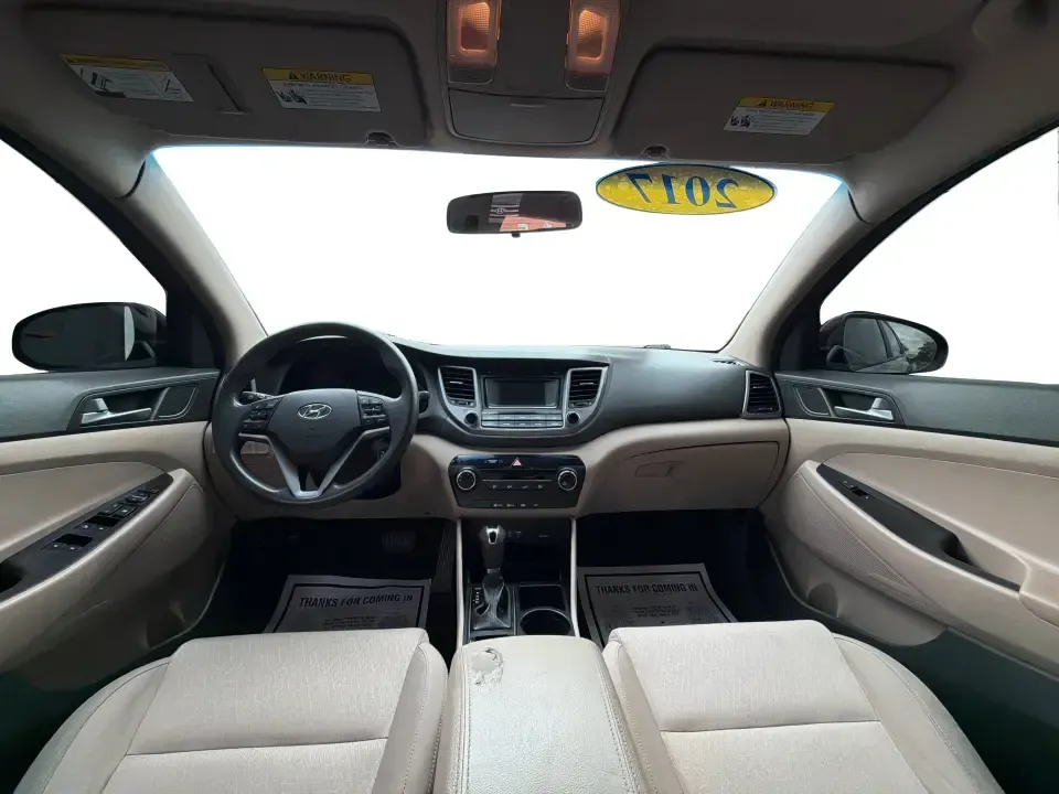 2017 Hyundai Tucson SE w/Preferred Package AWD (KM8J3CA42HU) with an 2.0L L4 DOHC 16V engine, 6A transmission, located at 1230 East Main St, Xenia, OH, 45385, (937) 908-9800, 39.688026, -83.910172 - Weekend getaways to John Bryan State Park, snowy school runs, and daily commutes down US-35 all ask for the same thing: a compact SUV that feels confident, comfortable, and ready for real life. This 2017 Hyundai Tucson SE w/Preferred Package AWD in Ruby Wine is a practical choice for drivers who wan- Photo#20