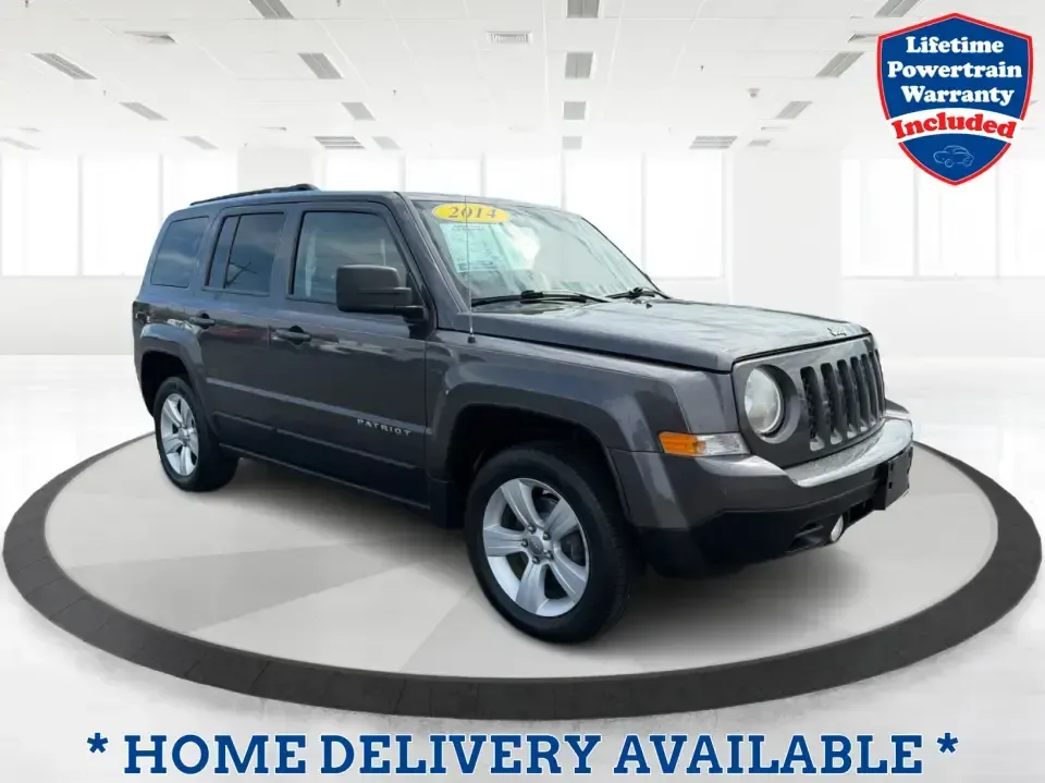 2014 Jeep Patriot Latitude 4WD (1C4NJRFB6ED) with an 2.4L L4 DOHC 16V engine, located at 1230 East Main St, Xenia, OH, 45385, (937) 908-9800, 39.688026, -83.910172 - Weekend escapes to John Bryan State Park, winter commutes down US-35, or everyday family errands around Xenia-this 2014 Jeep Patriot Latitude 4WD is built for the kind of Ohio life that doesn't stop when the weather changes. With confident four-wheel drive, practical SUV space for five, and a comfor- Photo#0