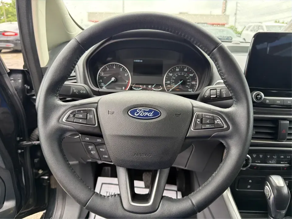 2020 Ford EcoSport SE AWD (MAJ6S3GL0LC) with an 2.0L L4 DOHC 16V engine, 6A transmission, located at 880 E. National Road, Vandalia, OH, 45377, (937) 908-9800, 39.891918, -84.183594 - Need a do-it-all crossover that fits city life during the week and spontaneous road trips on the weekend? This 2020 Ford EcoSport SE AWD in Shadow Black is sized perfectly for tight parking lots and busy schedules, yet confident enough for rainy commutes, winter errands, and getaway drives with room- Photo#15