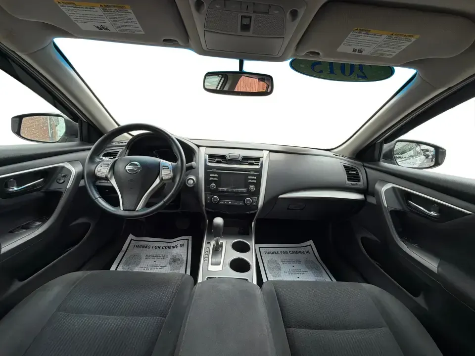 2015 Nissan Altima 2.5 S (1N4AL3AP8FC) with an 2.5L L4 DOHC 16V engine, Continuously Variable Transmission transmission, located at 1230 East Main St, Xenia, OH, 45385, (937) 908-9800, 39.688026, -83.910172 - Need a smart, comfortable sedan for the daily commute from Xenia to Beavercreek, a reliable runabout for errands near Shawnee Park, or a fuel-sipping ride for weekend trips out toward Caesar Creek State Park? This **2015 Nissan Altima 2.5 S** is built for real-life driving-roomy for five, easy to ma- Photo#20