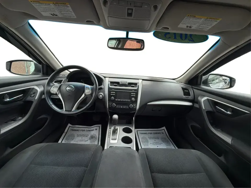 2015 Nissan Altima 2.5 S (1N4AL3AP8FC) with an 2.5L L4 DOHC 16V engine, Continuously Variable Transmission transmission, located at 1230 East Main St, Xenia, OH, 45385, (937) 908-9800, 39.688026, -83.910172 - Need a smart, comfortable sedan for the daily commute from Xenia to Beavercreek, a reliable runabout for errands near Shawnee Park, or a fuel-sipping ride for weekend trips out toward Caesar Creek State Park? This **2015 Nissan Altima 2.5 S** is built for real-life driving-roomy for five, easy to ma- Photo#21