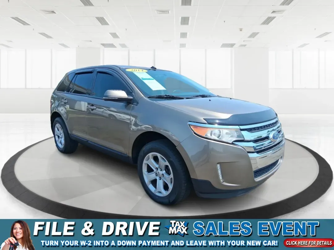 2014 Ford Edge SEL (2FMDK4JCXEB) with an 3.5L V-6 DOHC engine, located at 401 Woodman Dr, Riverside, OH, 45431, (937) 908-9800, 39.760899, -84.123421 - Are you searching for the perfect vehicle to elevate your family adventures or enhance your daily commute? Look no further! The 2014 Ford Edge SEL is designed to fit every aspect of your lifestyle, whether you're navigating busy city streets, embarking on weekend getaways, or simply running errands - Photo#0