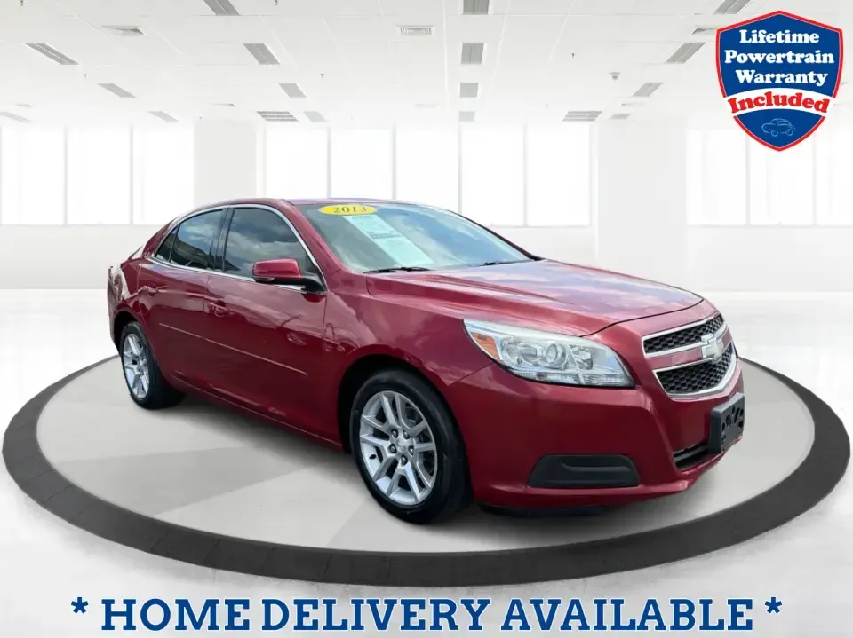 2013 Chevrolet Malibu 1LT (1G11C5SA3DF) with an ECOTEC 2.5L I-4 gasoline direct injection engine, located at 8750 N County Rd 25A, Piqua, OH, 45356, (937) 908-9800, 40.164391, -84.232513 - Need a dependable sedan for the daily commute up I75, school drop-offs, or quick weekend getaways to Miami Bend Park? This 2013 Chevrolet Malibu 1LT in eye-catching Crystal Red Tintcoat fits real-life Ohio driving with a comfortable cabin, smart safety tech, and efficient power-making it a practical- Photo#0