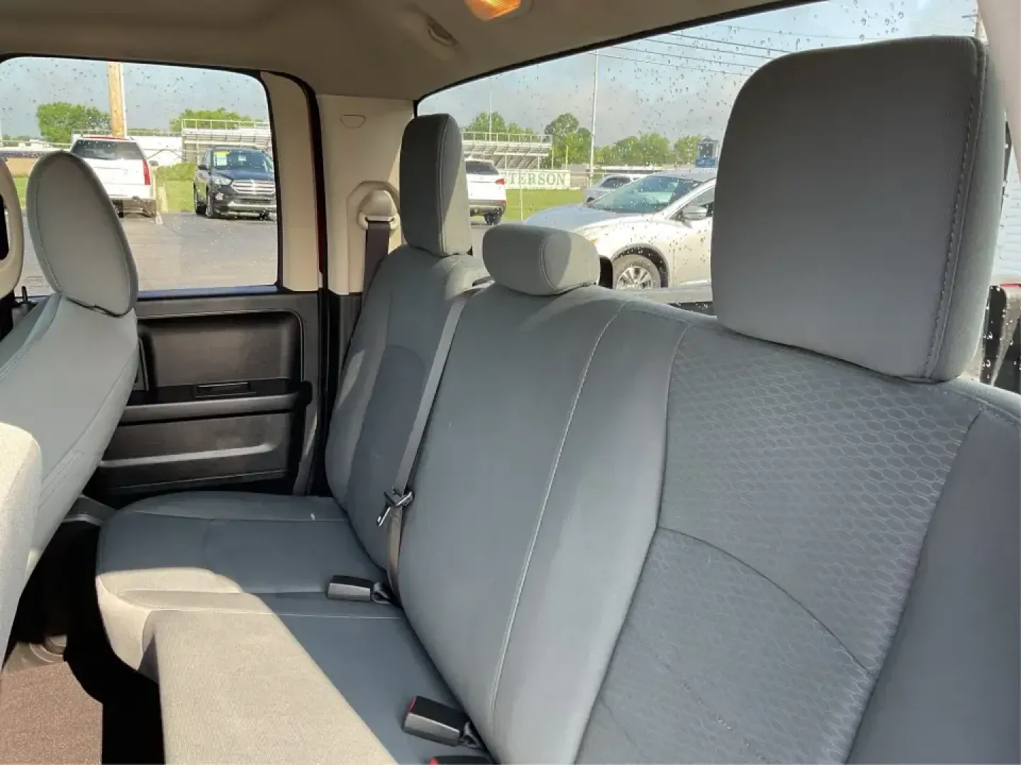 2018 Ram 1500 Express Quad Cab 4x4 6'4 Box (1C6RR7FT8JS) with an 5.7L V8 OHV 16V engine, 8A transmission, located at 8750 N County Rd 25A, Piqua, OH, 45356, (937) 908-9800, 40.164391, -84.232513 - Are you ready to elevate your adventures and tackle any terrain with confidence? The 2018 Ram 1500 Express Quad Cab 4x4 is the ultimate truck for weekend warriors and daily commuters alike, offering the perfect blend of power, versatility, and style. With a striking Delmonico Red Pearlcoat exterior - Photo#10