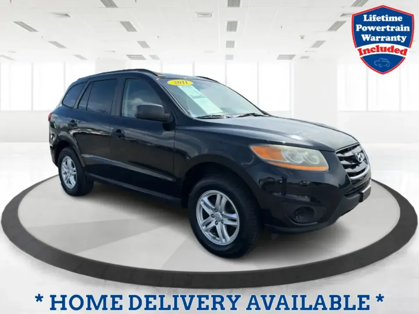 2011 Hyundai Santa Fe GL(Middle-low grade) (5XYZG3AB9BG) with an 2.4L I-4 DOHC engine, located at 1099 N County Rd 25A , Troy, OH, 45373, (937) 908-9800, 40.057079, -84.212883 - Weekend getaways to Hocking Hills, daily commutes down I75, or the after-school shuttle with sports gear in the back-this 2011 Hyundai Santa Fe GL is the kind of SUV that fits real life in and around Troy. With its practical size, confident road manners, and versatile cargo space, it's a smart pick- Photo#0