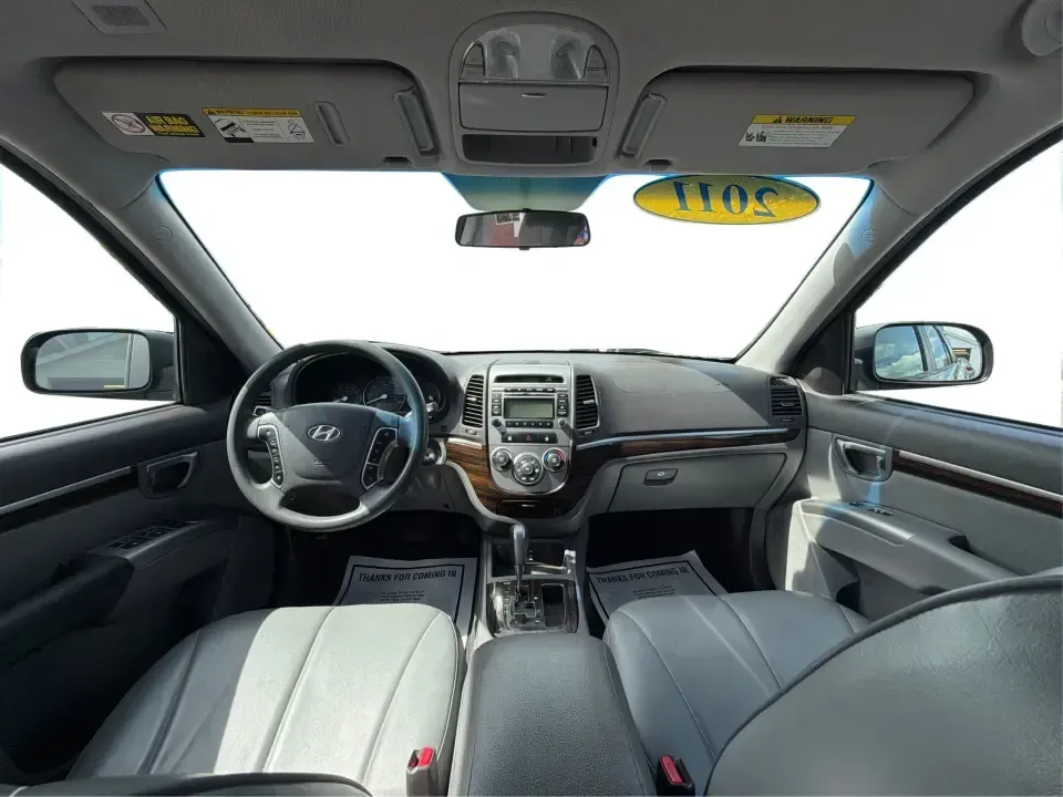 2011 Hyundai Santa Fe GL(Middle-low grade) (5XYZG3AB9BG) with an 2.4L I-4 DOHC engine, located at 1099 N County Rd 25A , Troy, OH, 45373, (937) 908-9800, 40.057079, -84.212883 - Weekend getaways to Hocking Hills, daily commutes down I75, or the after-school shuttle with sports gear in the back-this 2011 Hyundai Santa Fe GL is the kind of SUV that fits real life in and around Troy. With its practical size, confident road manners, and versatile cargo space, it's a smart pick- Photo#21