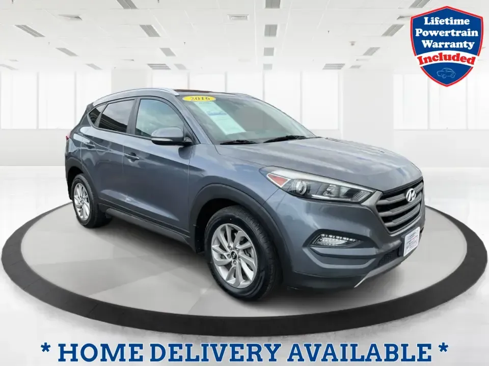 2016 Hyundai Tucson Eco (KM8J3CA24GU) with an 1.6L I-4 gasoline direct injection engine, 7A transmission, located at 880 E. National Road, Vandalia, OH, 45377, (937) 908-9800, 39.891918, -84.183594 - **Adventure Awaits: 2016 Hyundai Tucson Eco Your Perfect Companion for Daily Drives and Weekend Getaways!**<br /> <br /> At Advantage Car and Credit, located at 1184 Kauffman Ave, Fairborn, OH 45324, we understand that life is an adventure, and having the right vehicle can make all the difference. - Photo#0