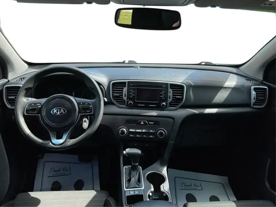 2017 Kia Sportage LX FWD (KNDPM3ACXH7) with an 2.4L V6 DOHC 24V engine, 6A transmission, located at 1230 East Main St, Xenia, OH, 45385, (937) 908-9800, 39.688026, -83.910172 - Picture your next week: an easy school drop-off, a smooth commute down US-35, and a Saturday escape to Caesar Creek State Park with room for everyone and everything. This 2017 Kia Sportage LX FWD in eye-catching Pacific Blue is the kind of practical, comfortable crossover that fits real life in Xeni- Photo#20