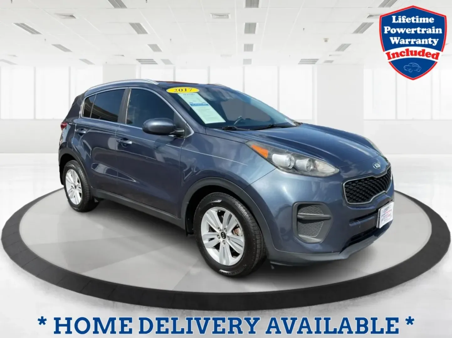 2017 Kia Sportage LX (KNDPM3ACXH7) with an Theta II 2.4L I-4 gasoline direct injection engine, located at 1951 S Dayton Lakeview Rd., New Carlisle, OH, 45344, (937) 908-9800, 39.890999, -84.050255 - **Discover Your Next Adventure with the 2017 Kia Sportage LX at Advantage Car and Credit!** <br /> <br /> Are you ready to elevate your driving experience? Look no further! This stunning 2017 Kia Sportage LX in Pacific Blue is perfect for anyone who craves both style and functionality. Whether you'r - Photo#0