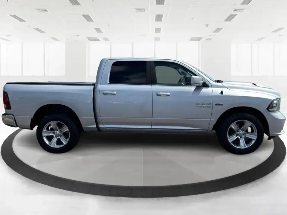 2016 Ram 1500 Sport Crew Cab SWB 4WD (1C6RR7MT4GS) with an 5.7L V8 OHV 16V engine, 6A transmission, located at 880 E. National Road, Vandalia, OH, 45377, (937) 908-9800, 39.891918, -84.183594 - Need a truck that can handle weekday work, weekend towing, and spur-of-the-moment road trips without feeling like a chore to drive? This **2016 Ram 1500 Sport Crew Cab SWB 4WD** is built for the Vandalia lifestyle-whether you're hauling gear up **I75**, running errands along **E. National Road**, or- Photo#1
