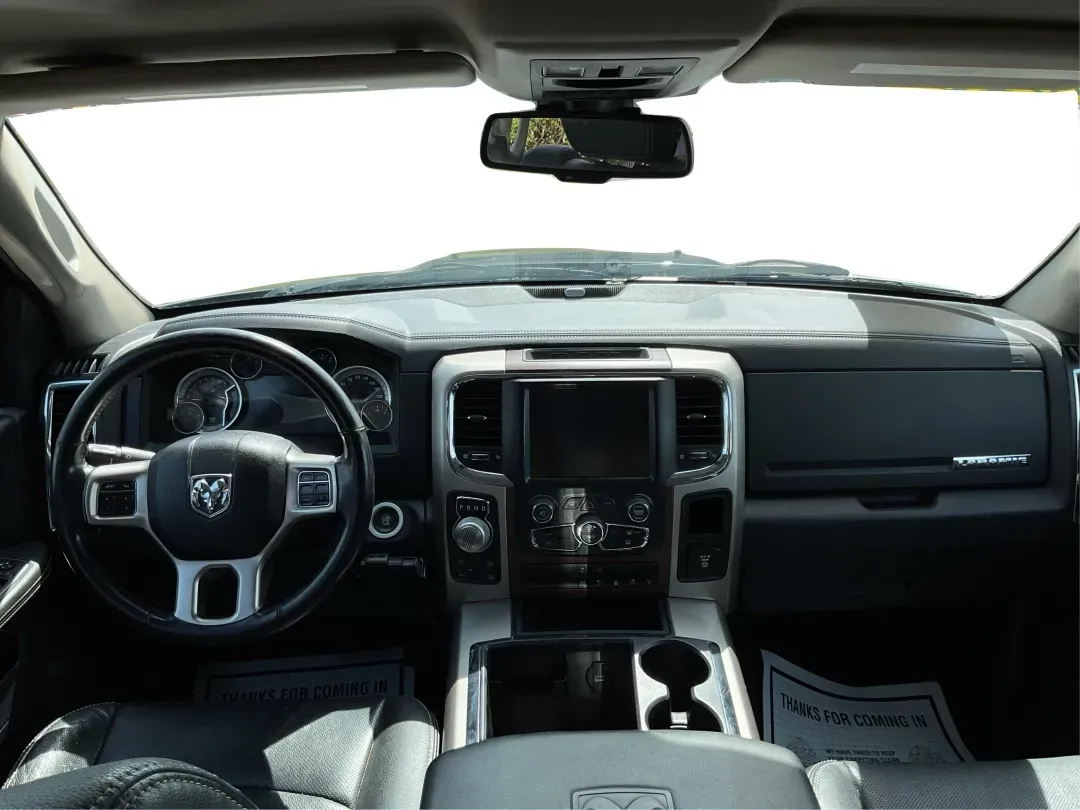 2015 Ram 1500 Laramie Crew Cab SWB 4WD (1C6RR7NT7FS) with an 5.7L V8 OHV 16V engine, 8-Speed Automatic transmission, located at 1230 East Main St, Xenia, OH, 45385, (937) 908-9800, 39.688026, -83.910172 - **Unlock Your Weekend Adventures with the 2015 Ram 1500 Laramie Crew Cab 4WD at Jamestown Auto Sales!**<br /> <br /> Are you ready to elevate your lifestyle with a vehicle that combines power, comfort, and versatility? Look no further than this 2015 Ram 1500 Laramie Crew Cab SWB, the ultimate truck - Photo#21