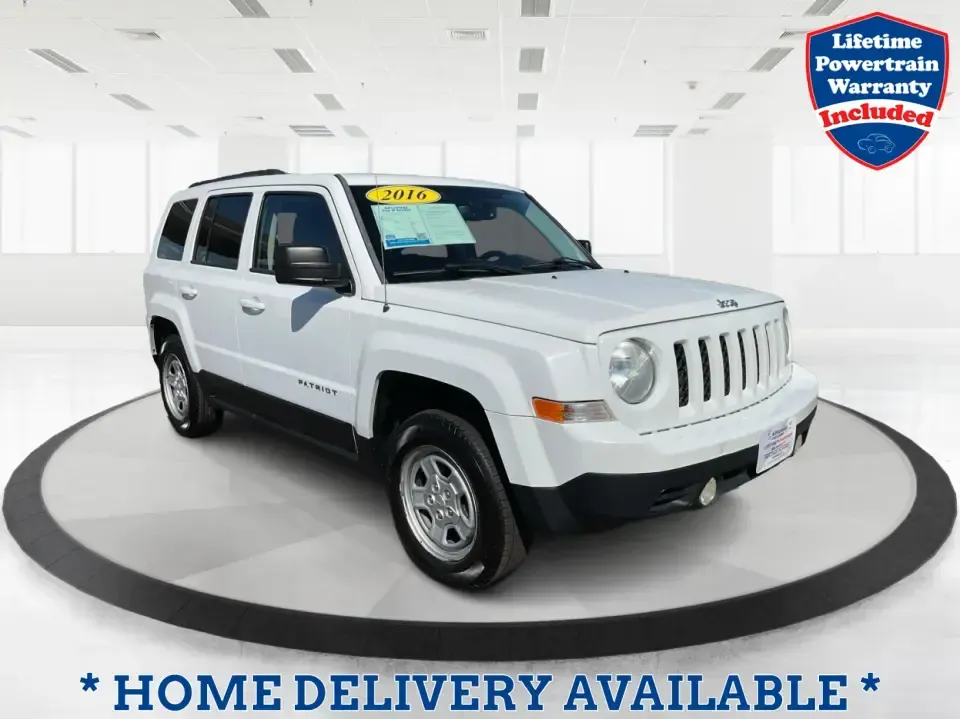 2016 Jeep Patriot Sport (1C4NJPBA0GD) with an 2.0L L4 DOHC 16V engine, Automatic transmission, located at 1951 S Dayton Lakeview Rd., New Carlisle, OH, 45344, (937) 908-9800, 39.890999, -84.050255 - **Unleash Your Adventurous Spirit with This 2016 Jeep Patriot Sport!**<br /> <br /> Are you looking for the perfect vehicle to elevate your weekend adventures or a reliable daily commuter? Look no further than this **2016 Jeep Patriot Sport**, now available at **Advantage Car and Credit - Xenia**. N - Photo#0
