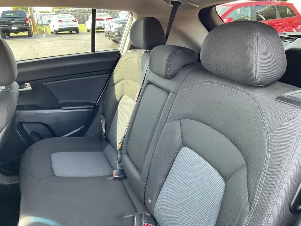 2015 Kia Sportage LX (KNDPBCAC2F7) with an 2.4L V6 DOHC 24V engine, 6-Speed Automatic transmission, located at 880 E. National Road, Vandalia, OH, 45377, (937) 908-9800, 39.891918, -84.183594 - Are you ready to elevate your driving experience and embark on unforgettable adventures? Look no further than this 2015 Kia Sportage LX, perfect for those who crave a reliable crossover that blends style with versatility. Whether you're commuting to work, shuttling the kids to school, or planning a - Photo#10