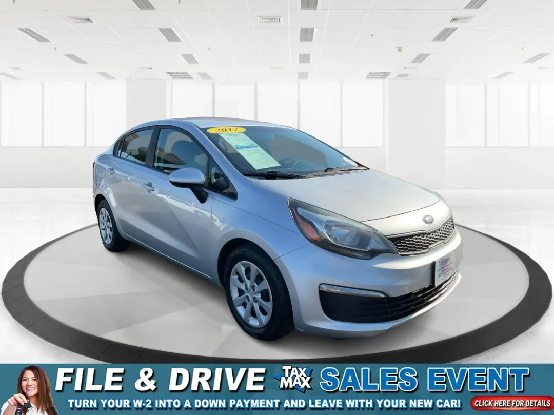 2017 Kia Rio LX (KNADM4A32H6) with an Gamma 1.6L I-4 gasoline direct injection engine, located at 880 E. National Road, Vandalia, OH, 45377, (937) 908-9800, 39.891918, -84.183594 - **Discover Ultimate Convenience with the 2017 Kia Rio at Advantage Car and Credit - Riverside!**<br /> <br /> Are you in search of a reliable vehicle that perfectly balances style and efficiency? The 2017 Kia Rio, located at Advantage Car and Credit in Riverside, OH, is an ideal choice for budget-co - Photo#0