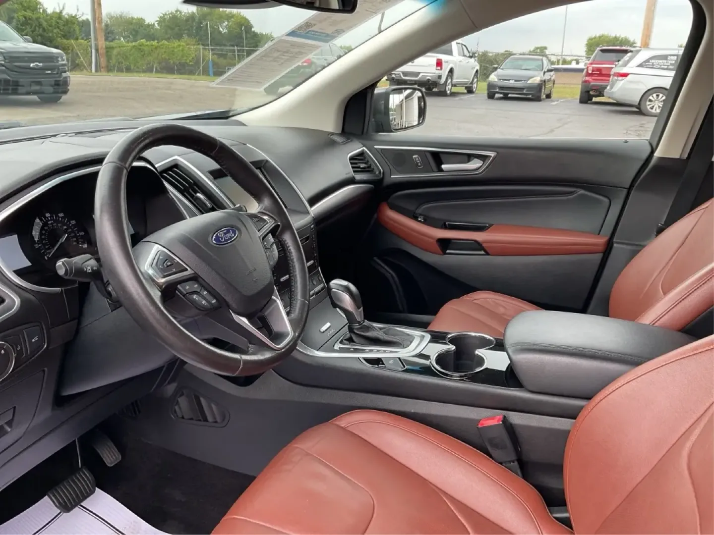 2015 Ford Edge Titanium (2FMPK4K82FB) with an Other engine, located at 1951 S Dayton Lakeview Rd., New Carlisle, OH, 45344, (937) 908-9800, 39.890999, -84.050255 - Are you searching for a versatile and reliable SUV to elevate your family adventures or weekend getaways? Look no further than the stunning 2015 Ford Edge Titanium, available exclusively at Advantage Car and Credit in New Carlisle, OH. This exceptional SUV combines style, comfort, and cutting-edge t - Photo#9