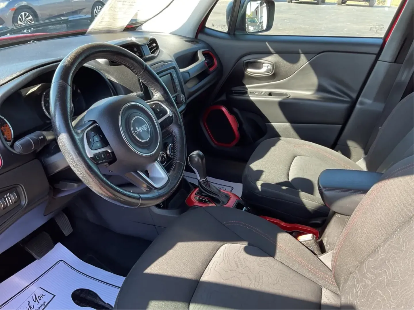 2016 Jeep Renegade Trailhawk (ZACCJBCTXGP) with an Tigershark MultiAir 2.4L I-4 variable valve contro engine, located at 1099 N County Rd 25A , Troy, OH, 45373, (937) 908-9800, 40.057079, -84.212883 - **Experience Adventure and Comfort with the 2016 Jeep Renegade Trailhawk!**<br /> <br /> Are you ready to elevate your lifestyle with a versatile vehicle that's perfect for weekend getaways, daily commutes, and everything in between? Look no further than the 2016 Jeep Renegade Trailhawk available at - Photo#9
