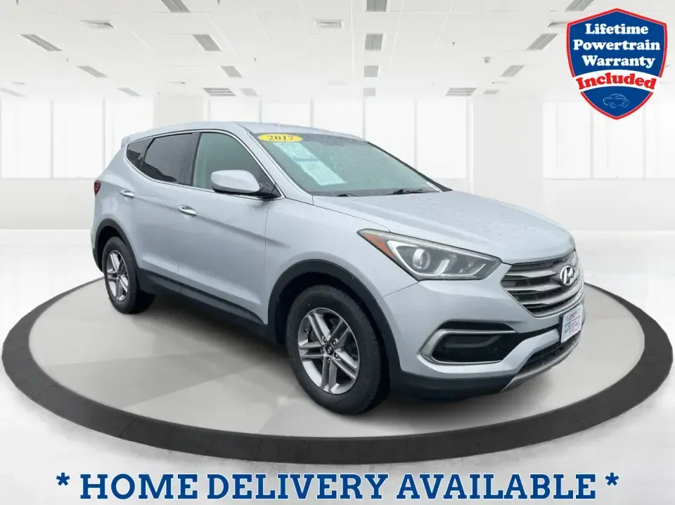 2017 Hyundai Santa Fe 2.4L (5XYZTDLB2HG) with an Theta II 2.4L I-4 gasoline direct injection engine, 6A transmission, located at 1951 S Dayton Lakeview Rd., New Carlisle, OH, 45344, (937) 908-9800, 39.890999, -84.050255 - Discover the perfect blend of comfort, capability, and style with the 2017 Hyundai Santa Fe, now available at Advantage Car and Credit, located at 1184 Kauffman Ave, Fairborn, OH 45324. This versatile SUV is an excellent choice for growing families, weekend adventurers, or budget-conscious buyers lo - Photo#0
