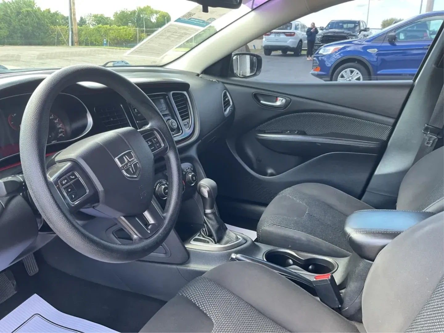 2016 Dodge Dart SXT Sport (1C3CDFFA9GD) with an 2.0L L4 DOHC 16V TURBO engine, located at 8750 N County Rd 25A, Piqua, OH, 45356, (937) 908-9800, 40.164391, -84.232513 - **Experience the Freedom of the Open Road with the 2016 Dodge Dart SXT Sport!**<br /> <br /> Are you ready to elevate your driving experience? The 2016 Dodge Dart SXT Sport is the perfect sedan for those who seek a blend of style, performance, and practicality. Whether you're commuting to work in Tr - Photo#9