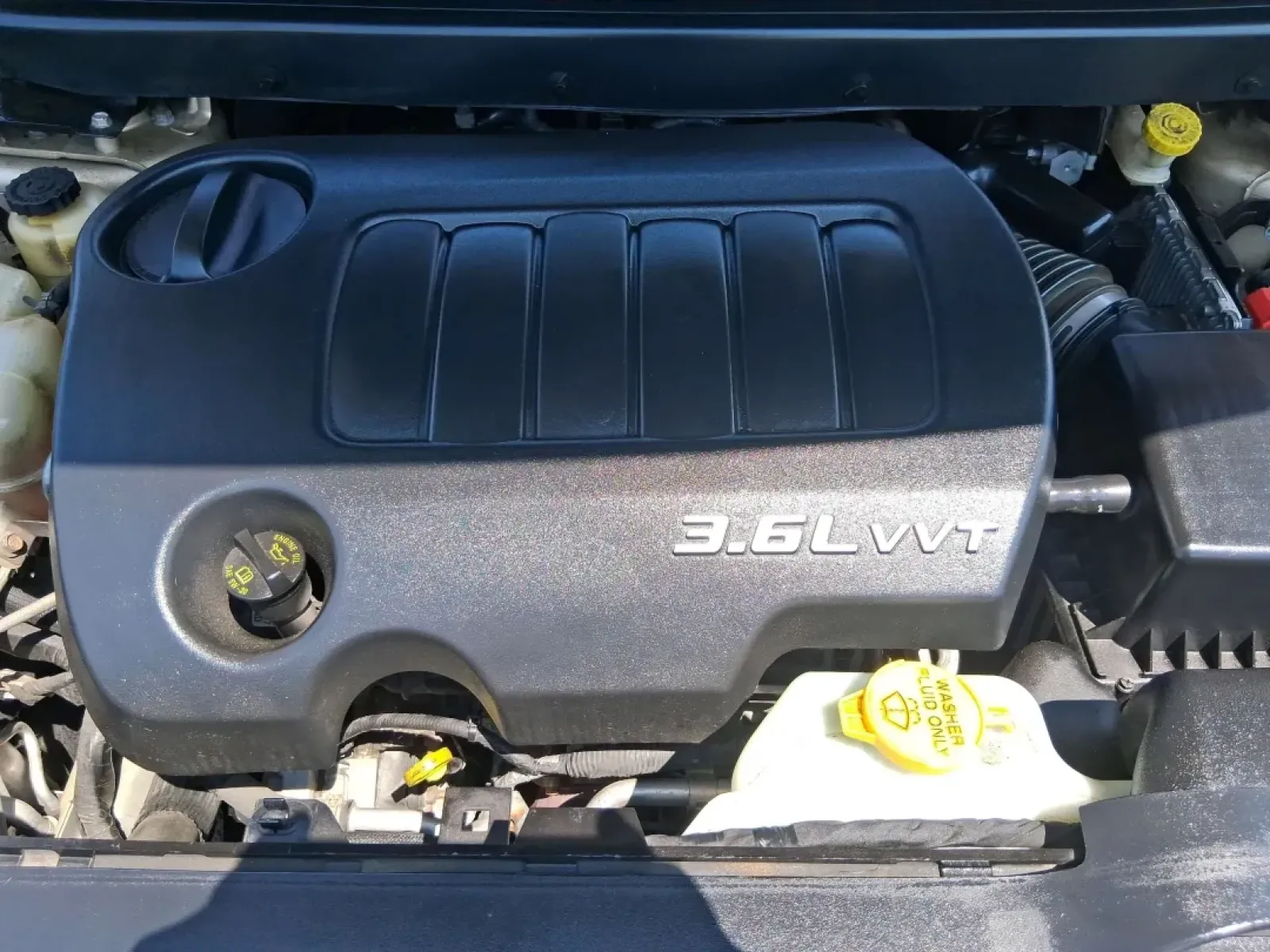 2011 Dodge Journey Mainstreet (3D4PG1FG9BT) with an 3.6L V6 DOHC 24V engine, 6-Speed Automatic transmission, located at 4508 South Dixie Dr, Moraine, OH, 45439, (937) 908-9800, 39.689976, -84.218452 - Are you in search of a versatile SUV that fits seamlessly into your active lifestyle? Look no further than this 2011 Dodge Journey Mainstreet, available now at Advantage Car and Credit - Moraine, located at 4508 South Dixie Dr, Moraine, OH 45439. This spacious and well-equipped SUV is not just a veh - Photo#11