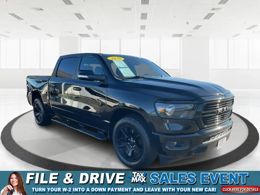 2020 Ram 1500 Big Horn Crew Cab 4x4 5'7 Box (1C6SRFFT8LN) with an Other engine, located at 8750 N County Rd 25A, Piqua, OH, 45356, (937) 908-9800, 40.164391, -84.232513 - **Unleash Adventure with the 2020 Ram 1500 Big Horn Crew Cab 4x4! Perfect for Your Lifestyle!**<br /> <br /> Are you ready to elevate your driving experience? The 2020 Ram 1500 Big Horn Crew Cab 4x4 is your ultimate companion for weekend getaways, daily commutes, or even family road trips. With its - Photo#0