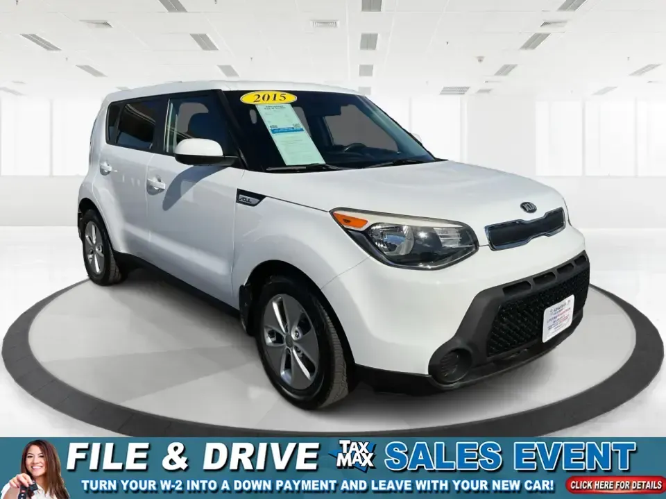 2015 Kia Soul Base (KNDJN2A21F7) with an 1.6L L4 DOHC 16V engine, Automatic transmission, located at 1230 East Main St, Xenia, OH, 45385, (937) 908-9800, 39.688026, -83.910172 - Are you ready to elevate your daily commute or embark on weekend adventures with ease? Look no further than the 2015 Kia Soul, a versatile compact vehicle that combines style, comfort, and functionality. Perfect for urban explorers, young professionals, and growing families alike, this car is equipp - Photo#0