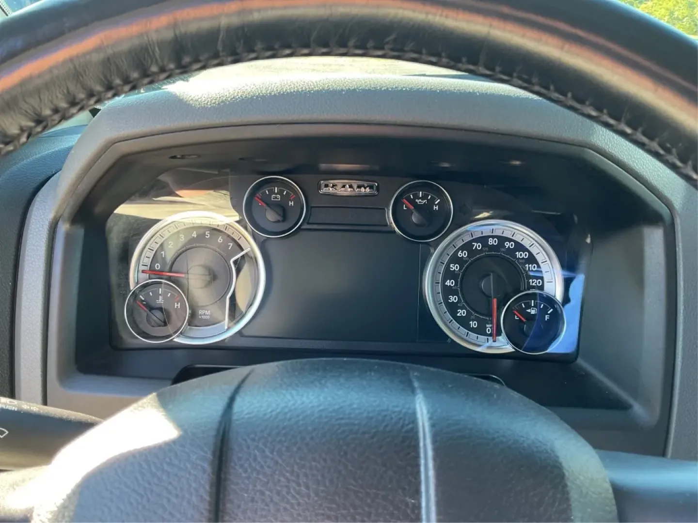 2019 Ram 1500 Big Horn Crew Cab 4x4 5'7 Box (1C6RR7LT9KS) with an HEMI 5.7L V-8 variable valve control engine, located at 401 Woodman Dr, Riverside, OH, 45431, (937) 908-9800, 39.760899, -84.123421 - **Elevate Your Adventures with the 2019 Ram 1500 Big Horn Crew Cab!** <br /> <br /> Are you ready to take on the world with a vehicle that perfectly balances work and play? The 2019 Ram 1500 Big Horn Crew Cab is the ultimate truck for those who crave both functionality and style. Whether you're load - Photo#14