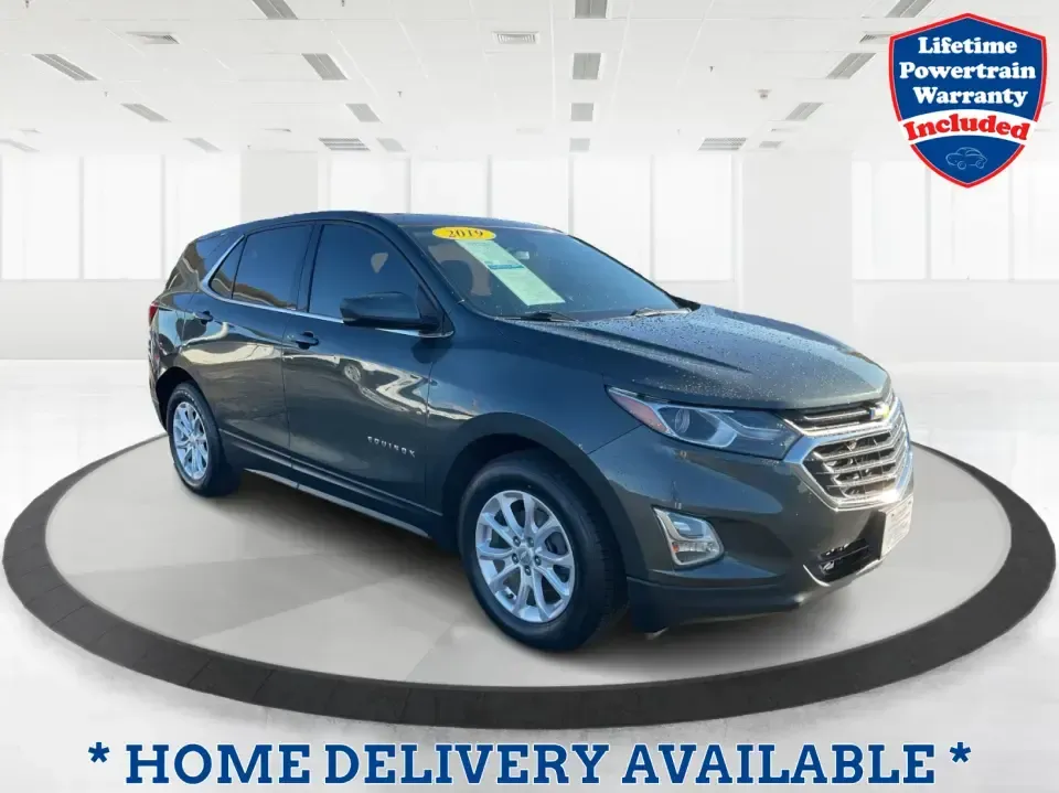 2019 Chevrolet Equinox LT 2WD (3GNAXKEV7KS) with an 1.5L L4 DIR DOHC 16V TURBO engine, 6A transmission, located at 8750 N County Rd 25A, Piqua, OH, 45356, (937) 908-9800, 40.164391, -84.232513 - Whether you're juggling school drop-offs, commuting down I-75, or planning a weekend escape to Indian Lake, this 2019 Chevrolet Equinox LT 2WD is the kind of practical SUV that fits real-life Ohio driving. With comfortable seating for five, strong fuel economy, and everyday versatility, it's a smart- Photo#0