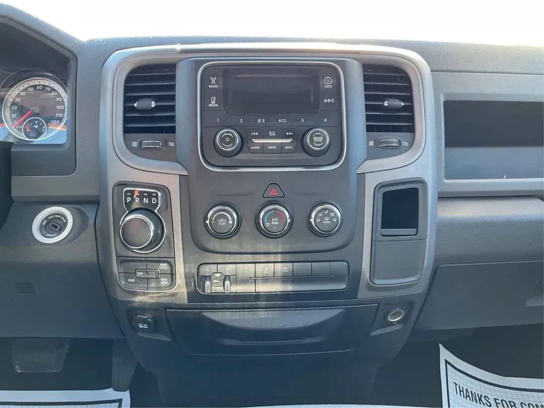 2015 Ram 1500 Express (1C6RR7FTXFS) with an 5.7L V8 OHV 16V engine, 6-Speed Automatic transmission, located at 4508 South Dixie Dr, Moraine, OH, 45439, (937) 908-9800, 39.689976, -84.218452 - Are you ready to take your adventures to the next level? Whether you're a growing family looking for a reliable vehicle for road trips, a commuter seeking comfort for daily drives, or an outdoor enthusiast needing a rugged companion for off-road excursions, the 2015 Ram 1500 Express Quad Cab is pois - Photo#12
