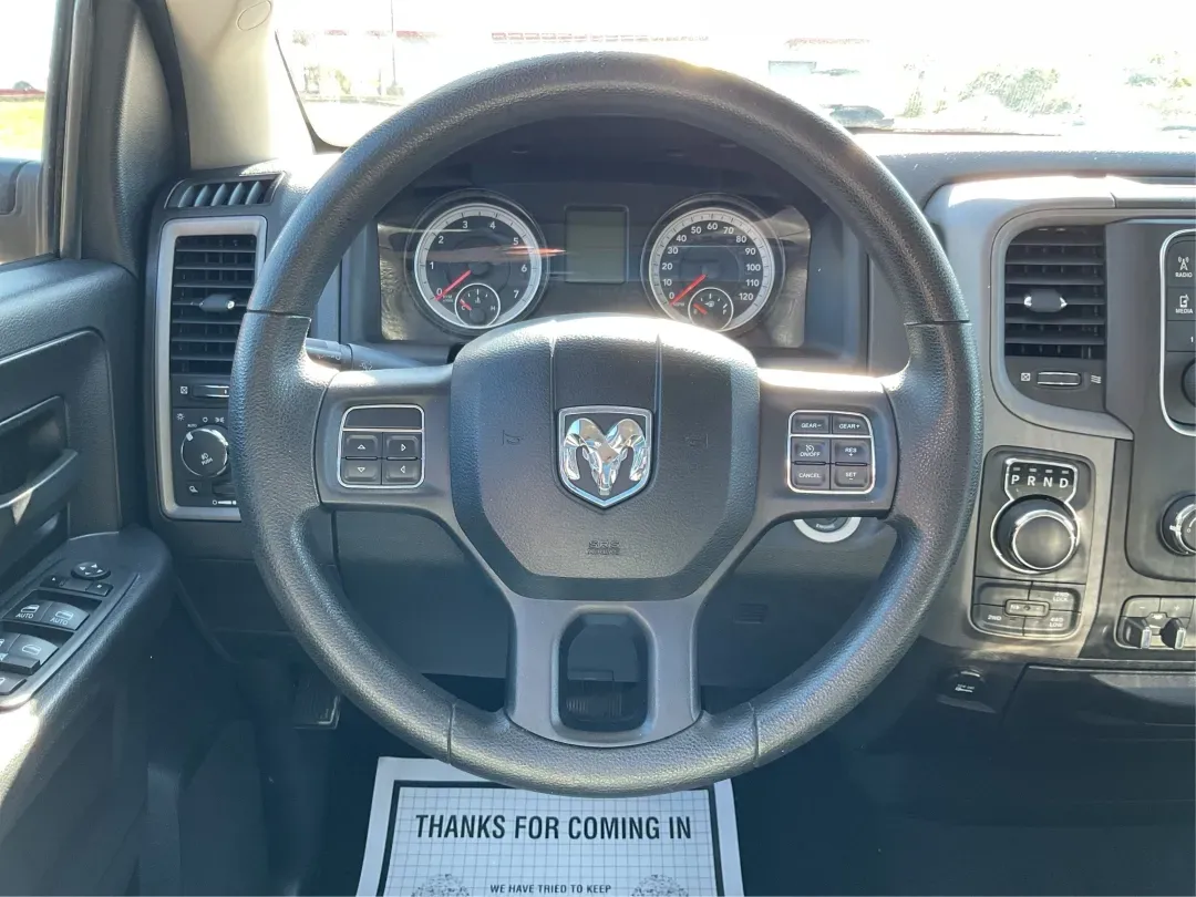 2015 Ram 1500 Express (1C6RR7FTXFS) with an 5.7L V8 OHV 16V engine, 6-Speed Automatic transmission, located at 4508 South Dixie Dr, Moraine, OH, 45439, (937) 908-9800, 39.689976, -84.218452 - Are you ready to take your adventures to the next level? Whether you're a growing family looking for a reliable vehicle for road trips, a commuter seeking comfort for daily drives, or an outdoor enthusiast needing a rugged companion for off-road excursions, the 2015 Ram 1500 Express Quad Cab is pois - Photo#15