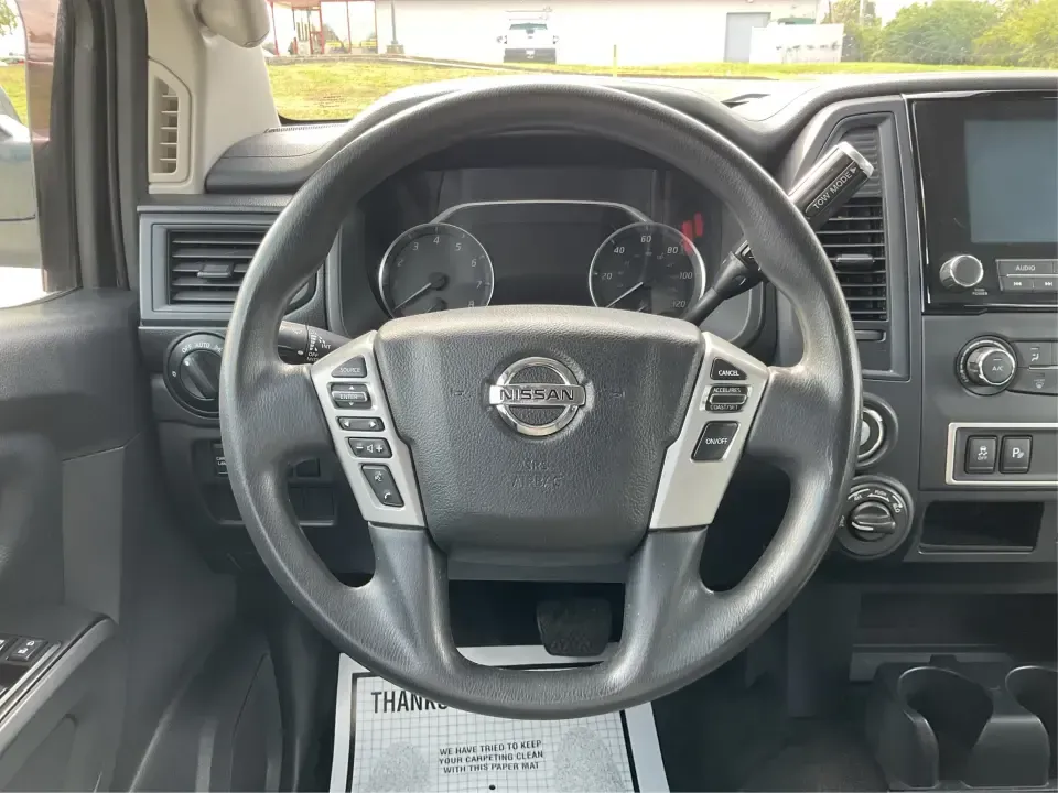 2021 Nissan TITAN Crew Cab S 4x4 (1N6AA1EC4MN) with an Endurance 5.6L V-8 gasoline direct injection engine, 9A transmission, located at 1099 N County Rd 25A , Troy, OH, 45373, (937) 908-9800, 40.057079, -84.212883 - Discover ultimate versatility and rugged capability with this 2021 Nissan TITAN Crew Cab S 4x4, now available at Advantage Car and Credit in Piqua, OH. Whether you're navigating the bustling streets of Piqua or heading out for weekend adventures, this truck is designed to adapt to your lifestyle. Pe - Photo#15