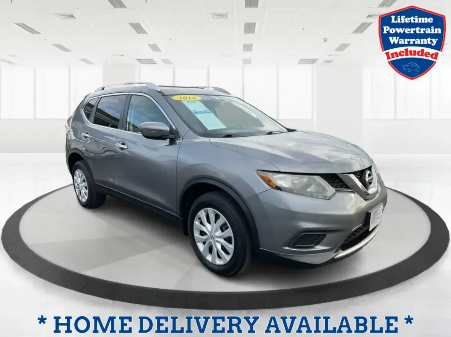 2016 Nissan Rogue S (KNMAT2MV7GP) with an 2.5L I-4 DOHC engine, CVT transmission, located at 880 E. National Road, Vandalia, OH, 45377, (937) 908-9800, 39.891918, -84.183594 - **Explore New Horizons with the 2016 Nissan Rogue: Your Ideal Adventure Companion!**<br /> <br /> Are you ready to elevate your driving experience and embark on new adventures? Look no further than this stunning 2016 Nissan Rogue, perfect for family outings, weekend getaways, or those long commutes - Photo#0