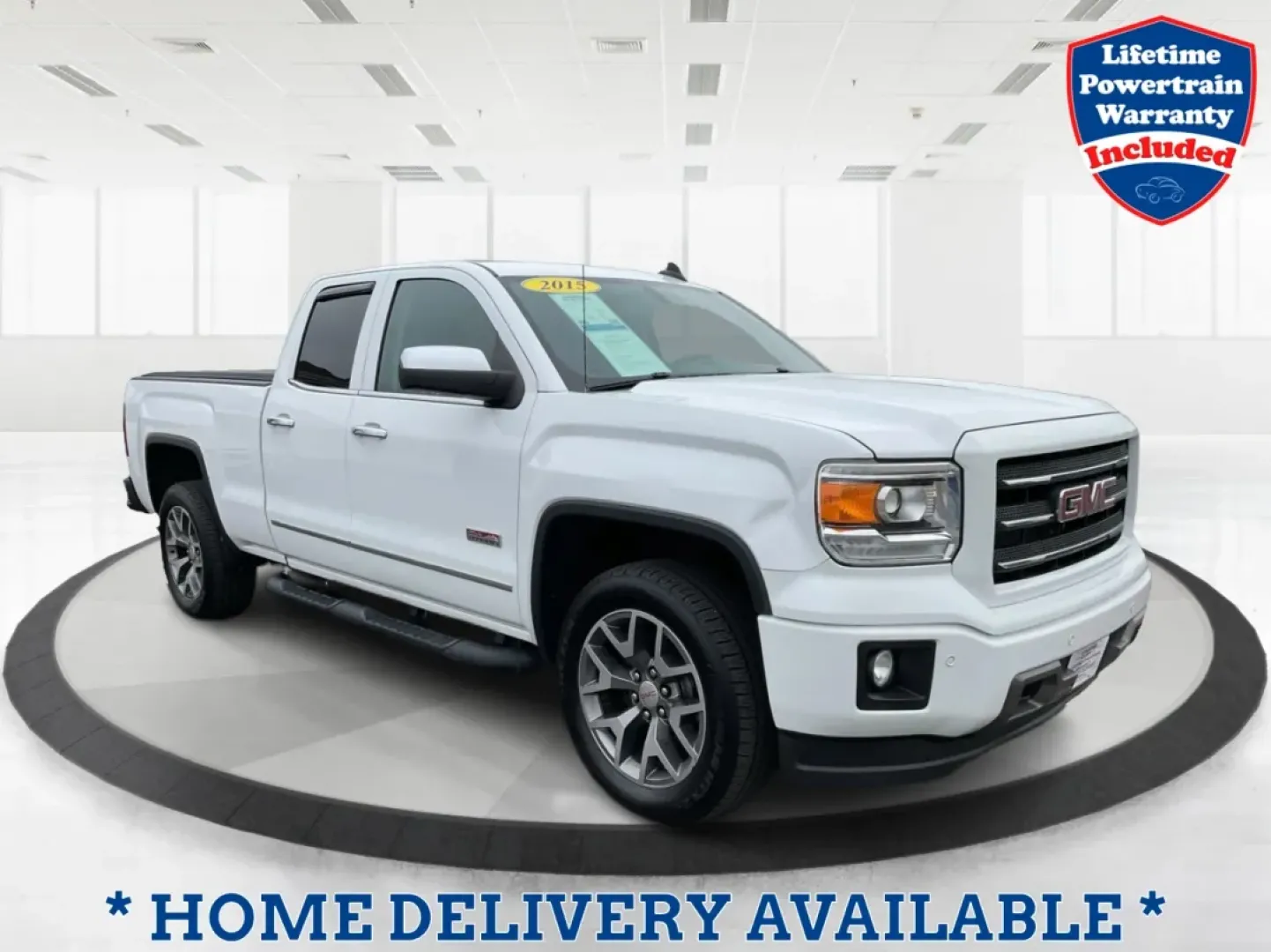 2015 GMC Sierra 1500 SLT (1GTV2VEC7FZ) with an EcoTec3 6.2L V-8 gasoline direct injection engine, located at 8750 N County Rd 25A, Piqua, OH, 45356, (937) 908-9800, 40.164391, -84.232513 - **Unlock Your Adventures with the 2015 GMC Sierra 1500 SLT at Advantage Car and Credit - Piqua!**<br /> <br /> If you're seeking a reliable companion for your weekend adventures or a powerful workhorse for everyday tasks, look no further than this stunning 2015 GMC Sierra 1500 SLT. With its robust c - Photo#0