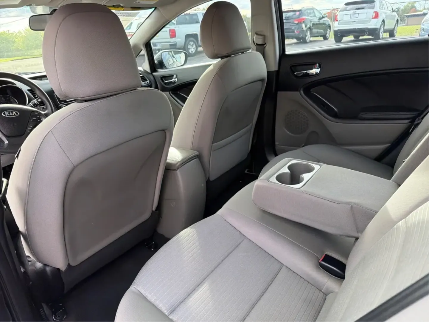 2015 Kia Forte LX (KNAFX4A67F5) with an 1.8L I-4 DOHC engine, located at 1951 S Dayton Lakeview Rd., New Carlisle, OH, 45344, (937) 908-9800, 39.890999, -84.050255 - Experience the perfect blend of style, comfort, and reliability with the 2015 Kia Forte LX, available now at Advantage Car and Credit in New Carlisle, OH. This sleek sedan is designed to elevate your daily commute and provide the ideal ride for weekend adventures, making it a versatile choice for ev - Photo#10