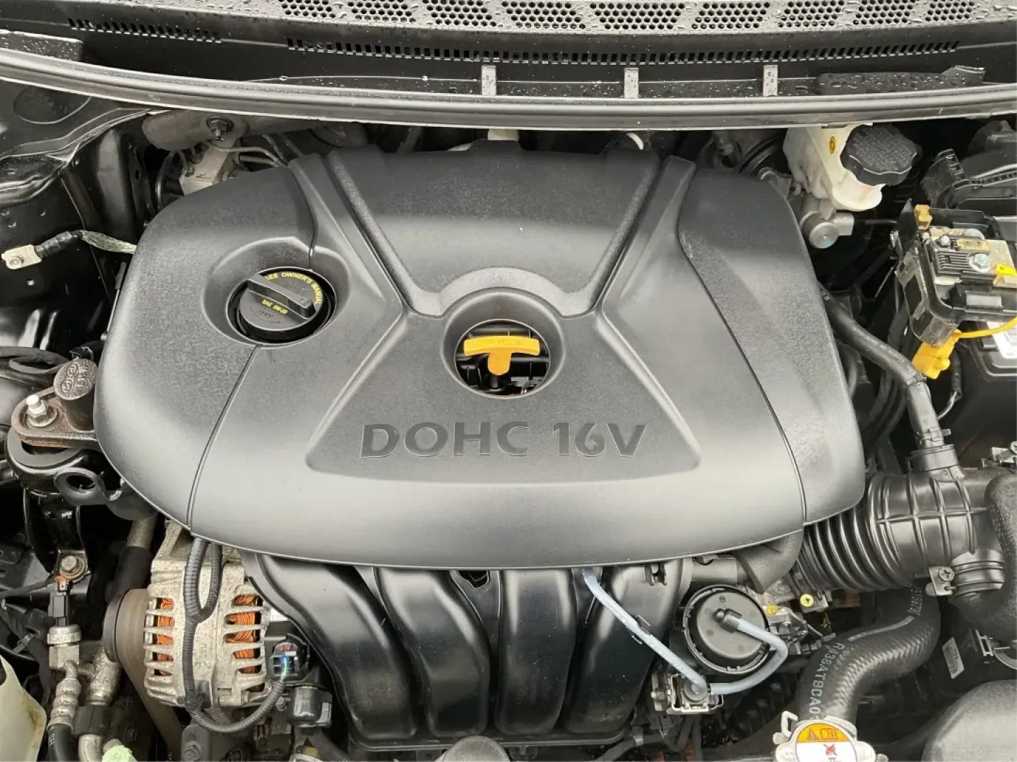 2016 Kia Forte LX (KNAFK4A68G5) with an 1.8L I-4 DOHC engine, located at 1184 Kauffman Ave, Fairborn, OH, 45324, (937) 908-9800, 39.807072, -84.030914 - 2016 Kia Forte LX - Photo#11