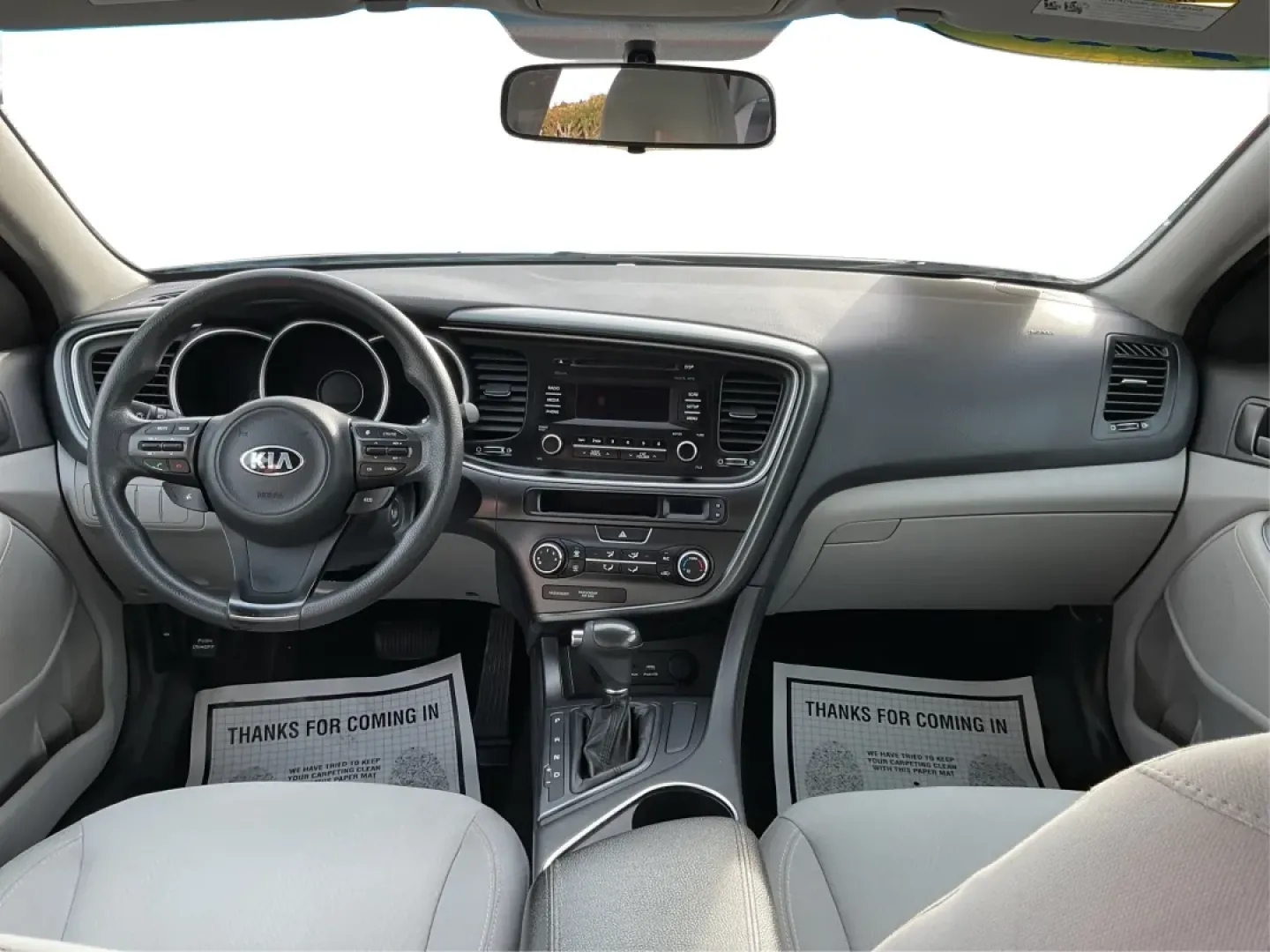 2015 Kia Optima LX (5XXGM4A77FG) with an Theta II 2.4L I-4 gasoline direct injection engine, located at 8750 N County Rd 25A, Piqua, OH, 45356, (937) 908-9800, 40.164391, -84.232513 - 2015 Kia Optima LX - Photo#19