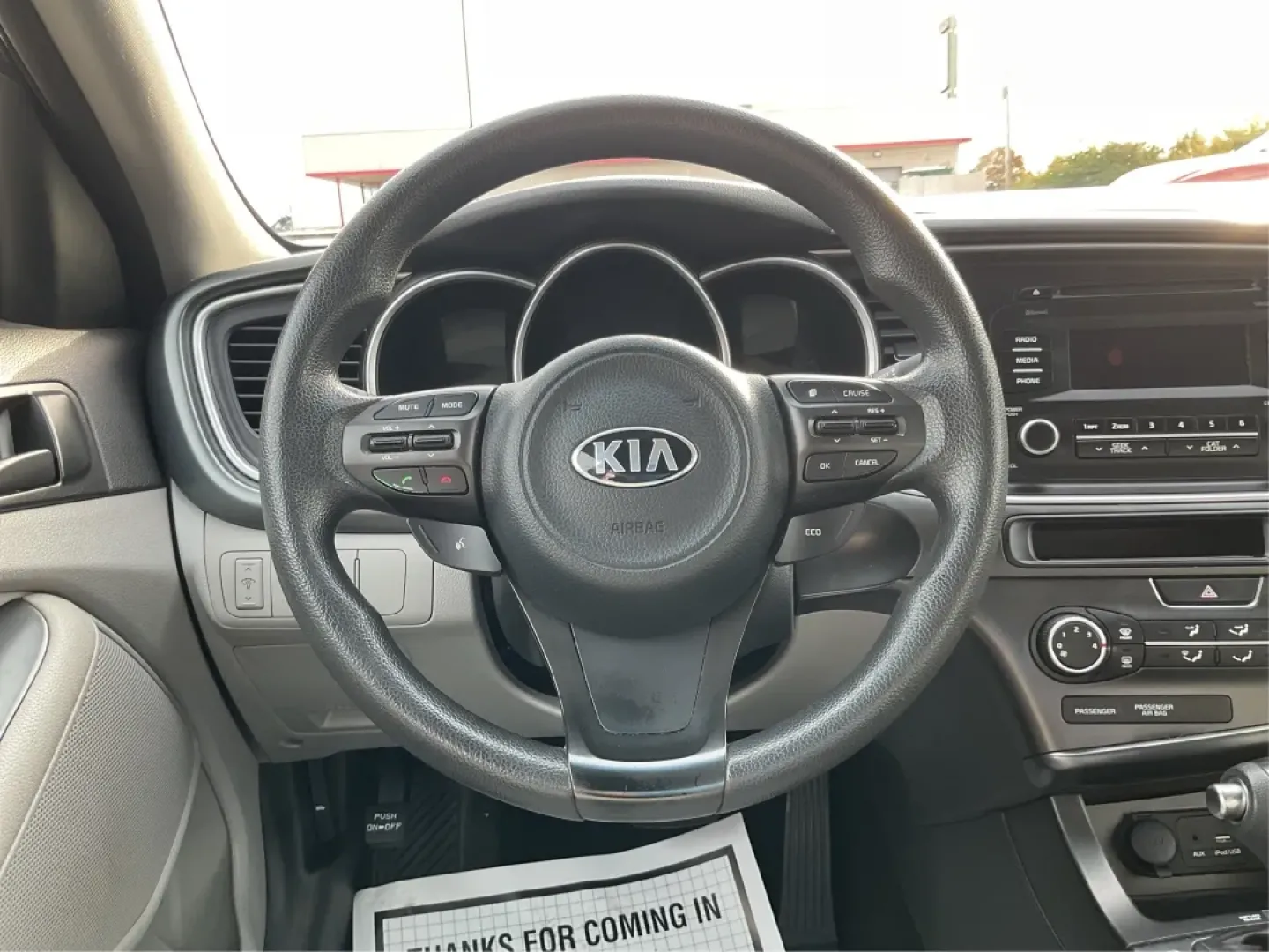 2015 Kia Optima LX (5XXGM4A77FG) with an Theta II 2.4L I-4 gasoline direct injection engine, located at 1099 N County Rd 25A , Troy, OH, 45373, (937) 908-9800, 40.057079, -84.212883 - Are you seeking a reliable and stylish vehicle that's perfect for your daily commute or weekend getaways? Look no further than this outstanding 2015 Kia Optima LX, available now at Advantage Car and Credit in Piqua, OH! This sleek sedan combines functionality and comfort, making it an ideal choice f - Photo#16
