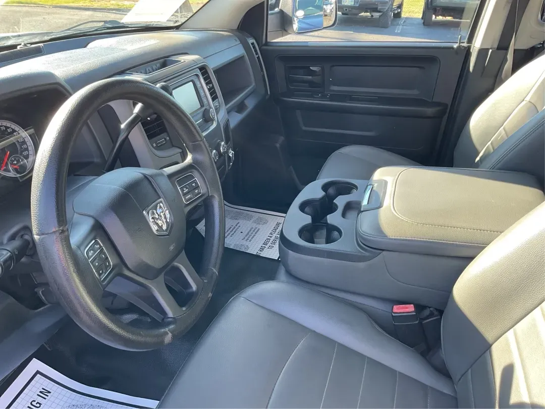 2016 Ram 1500 Tradesman (1C6RR7FT3GS) with an 5.7L V8 OHV 16V engine, 6A transmission, located at 1230 East Main St, Xenia, OH, 45385, (937) 908-9800, 39.688026, -83.910172 - Looking for a reliable vehicle that seamlessly fits into your active lifestyle? Look no further than this robust 2016 Ram 1500 Tradesman, available now at Advantage Car and Credit in Moraine, OH. This quad cab truck is not just a vehicle; it's a gateway to adventure, perfect for weekend getaways, tr - Photo#9