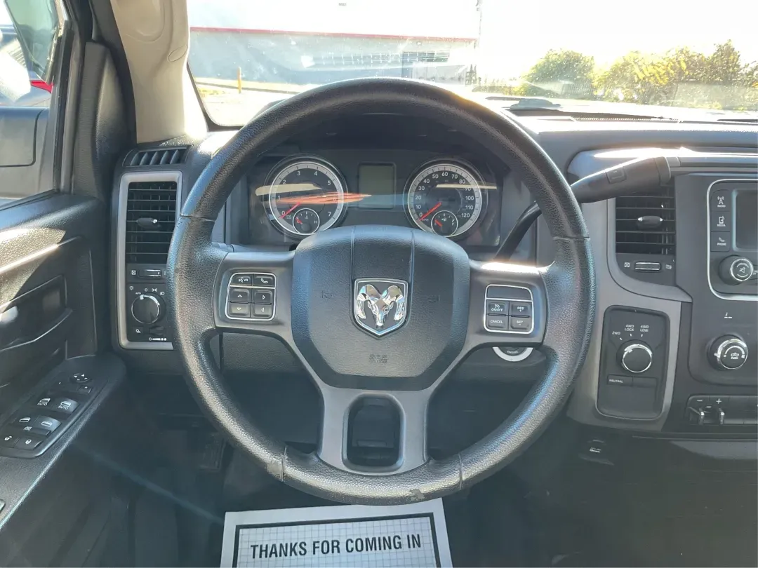 2016 Ram 1500 Tradesman (1C6RR7FT3GS) with an 5.7L V8 OHV 16V engine, 6A transmission, located at 1230 East Main St, Xenia, OH, 45385, (937) 908-9800, 39.688026, -83.910172 - Looking for a reliable vehicle that seamlessly fits into your active lifestyle? Look no further than this robust 2016 Ram 1500 Tradesman, available now at Advantage Car and Credit in Moraine, OH. This quad cab truck is not just a vehicle; it's a gateway to adventure, perfect for weekend getaways, tr - Photo#15