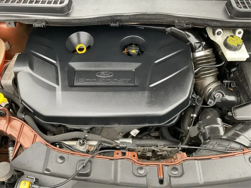 2017 Ford Escape Titanium 4WD (1FMCU9J94HU) with an 2.0L L4 DOHC 16V engine, 6A transmission, located at 8750 N County Rd 25A, Piqua, OH, 45356, (937) 908-9800, 40.164391, -84.232513 - Load up the family, point the hood toward Indian Lake for a weekend escape, or make your daily commute down I75 feel a lot more comfortable-this 2017 Ford Escape Titanium 4WD is the kind of compact SUV that fits real life in Piqua, OH. With confident four-wheel drive for unpredictable Midwest weathe- Photo#11