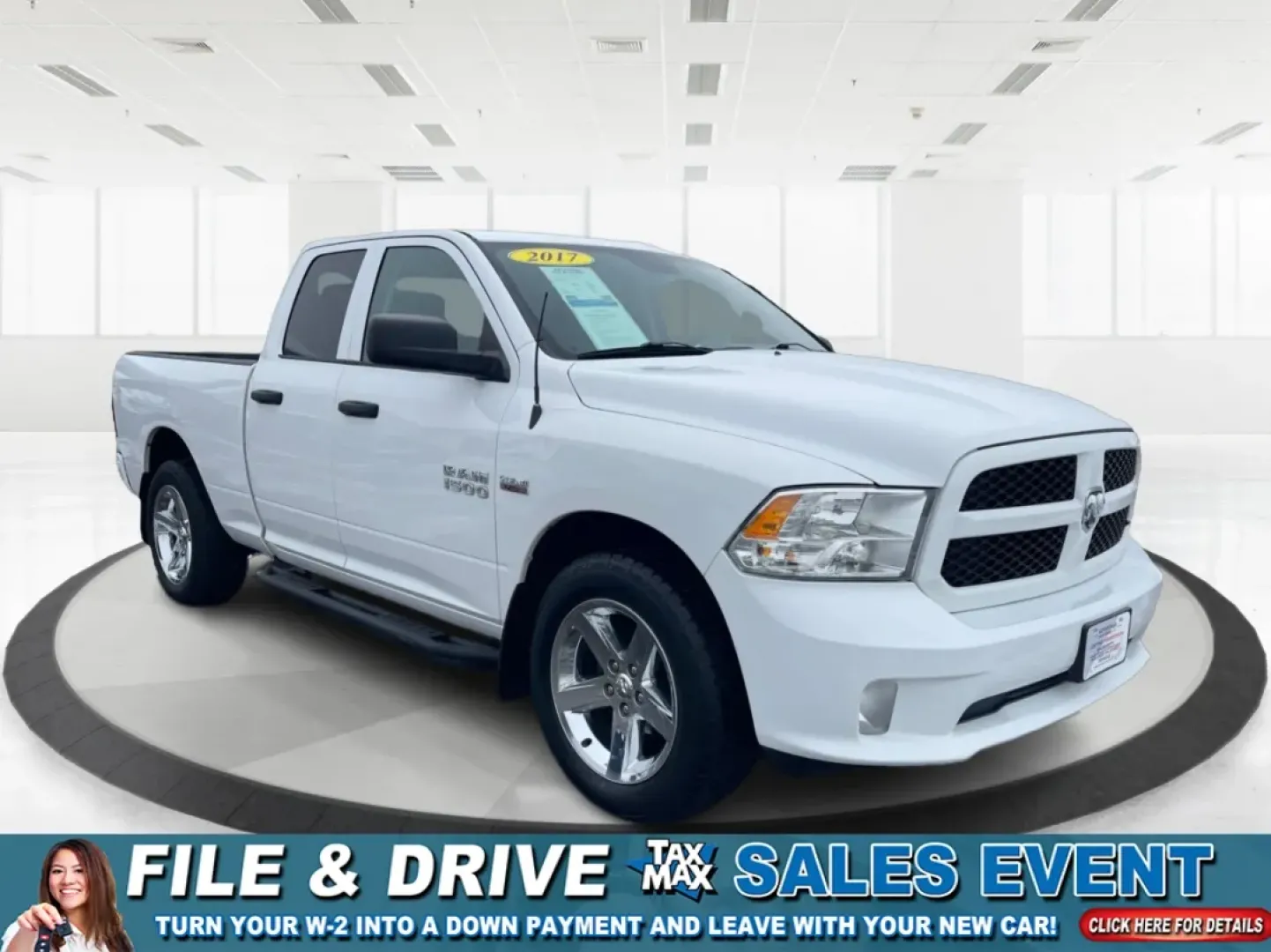 2017 Ram 1500 Express Quad Cab 4x4 6'4 Box (1C6RR7FT5HS) with an Other engine, located at 1951 S Dayton Lakeview Rd., New Carlisle, OH, 45344, (937) 908-9800, 39.890999, -84.050255 - **Unleash Your Adventurous Spirit with the 2017 Ram 1500 Express Quad Cab at Advantage Car and Credit!**<br /> <br /> Are you ready to elevate your outdoor adventures or tackle those long commutes with confidence? Look no further! The 2017 Ram 1500 Express Quad Cab 4x4 is not just a truck; it's a li - Photo#0